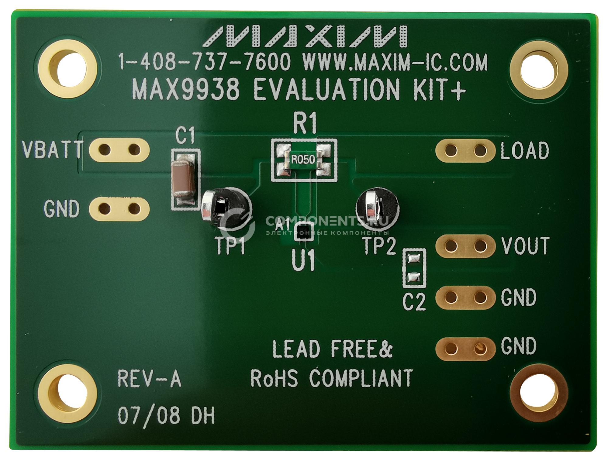 MAX9938EVKIT+