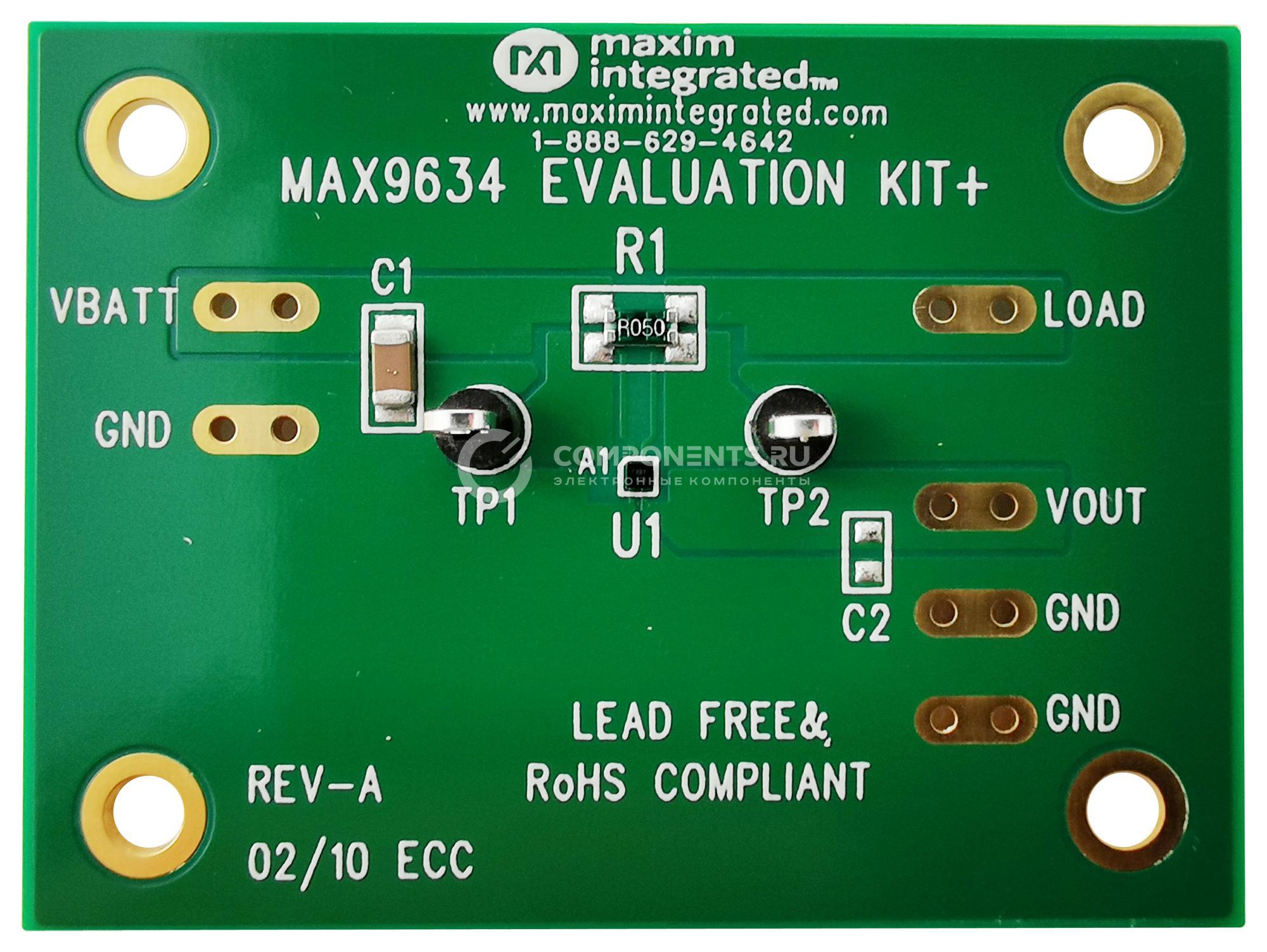 MAX9634EVKIT+