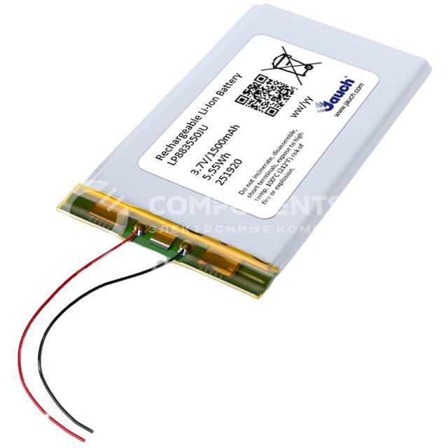 LP883550JU+PCM+2 WIRES 70MM