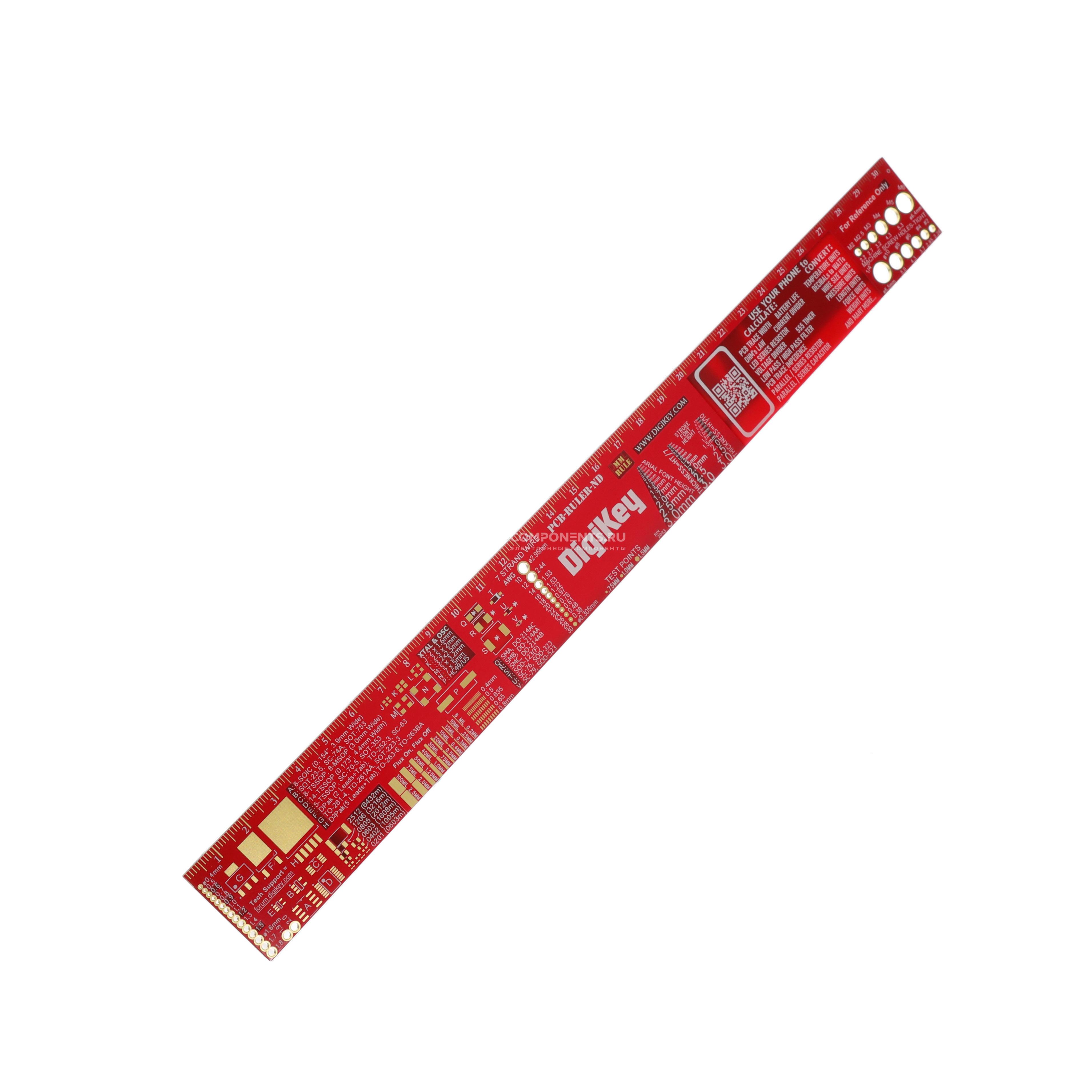 DKS-PCB-RULER-12INCH