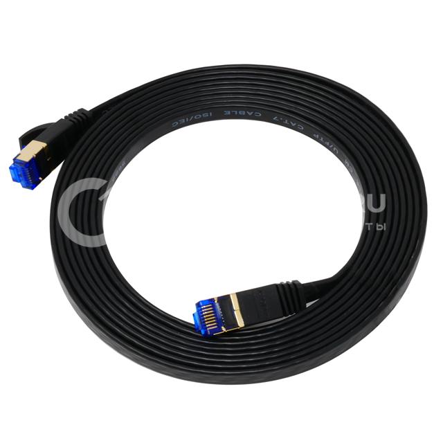 QG-CAT7F-10FT-BLK